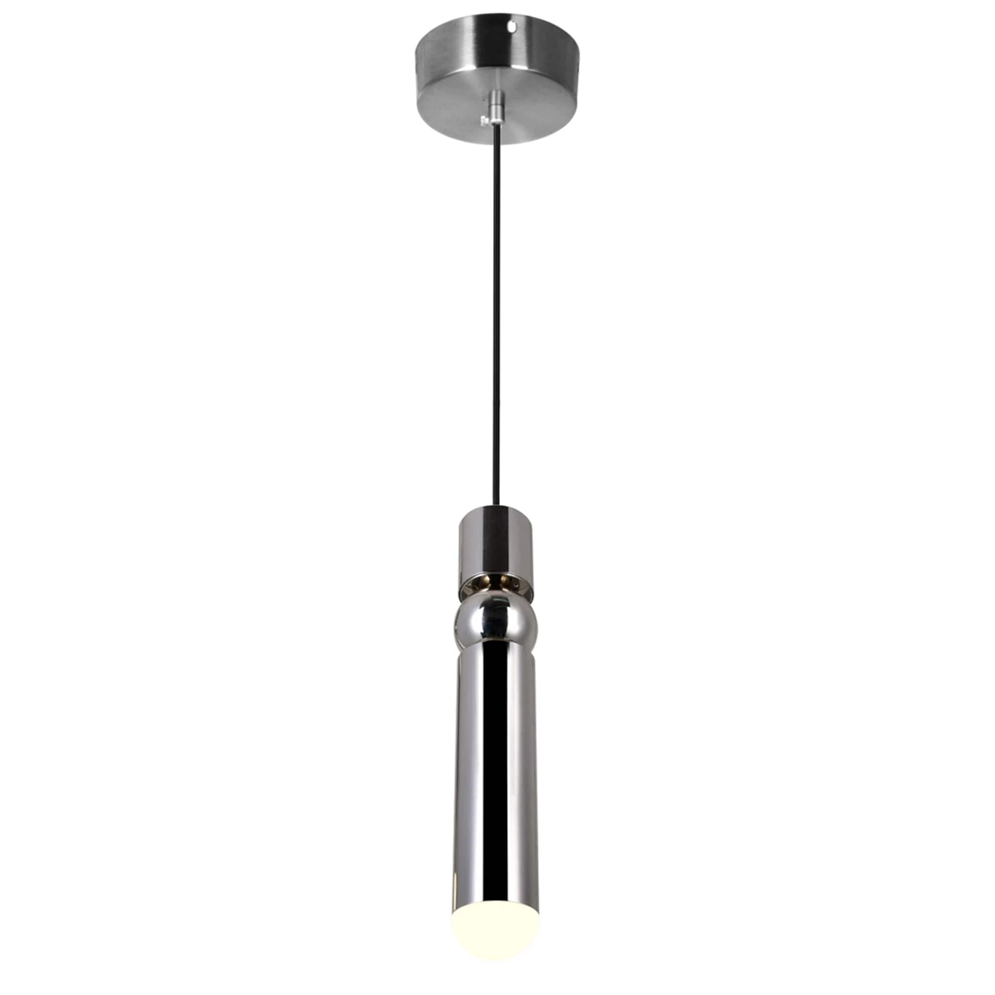 CWI Lighting - Chime LED Mini Pendant With Finish - Polished Nickel