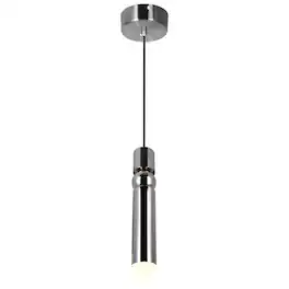 CWI Lighting - Chime LED Mini Pendant With Finish - Polished Nickel