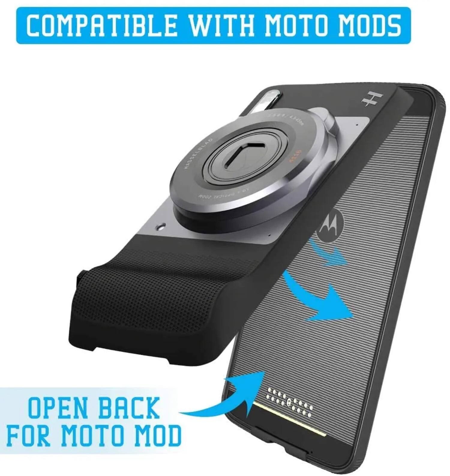 COMPATIBLE WITH MOTO MODS  
MASSELBLAD r m 4118 H R00z 13020  
OPEN BACK FOR MOTO MOD