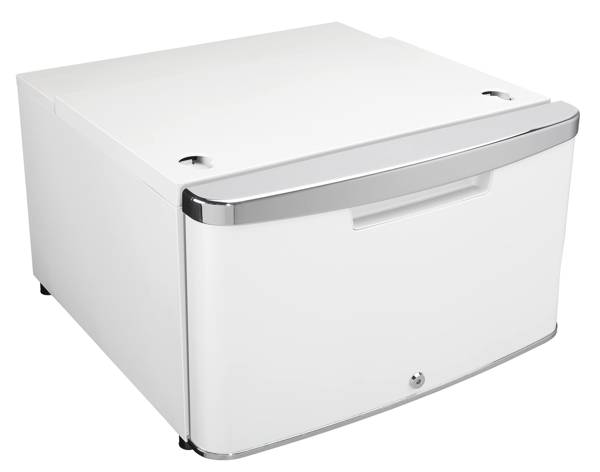 Alt View 6. Danby - ELEV8 Contemporary Classic Storage - Compact Fridge Pedestal - Pearl Metallic White.