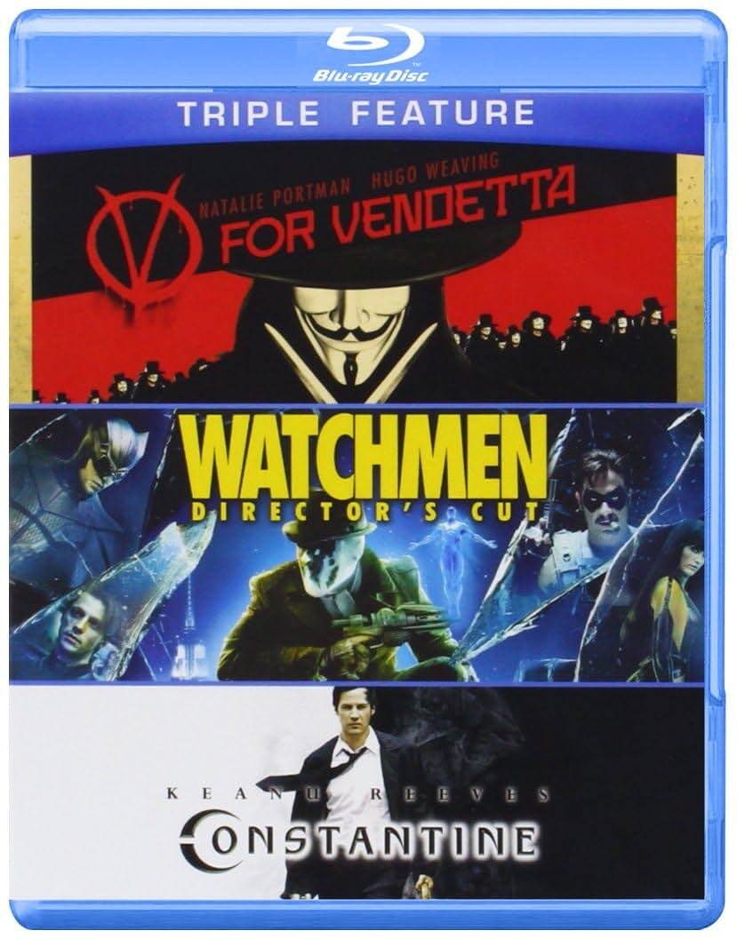 V for Vendetta/Watchmen/Constantine (Box Set) [Blu-ray] [Standard]