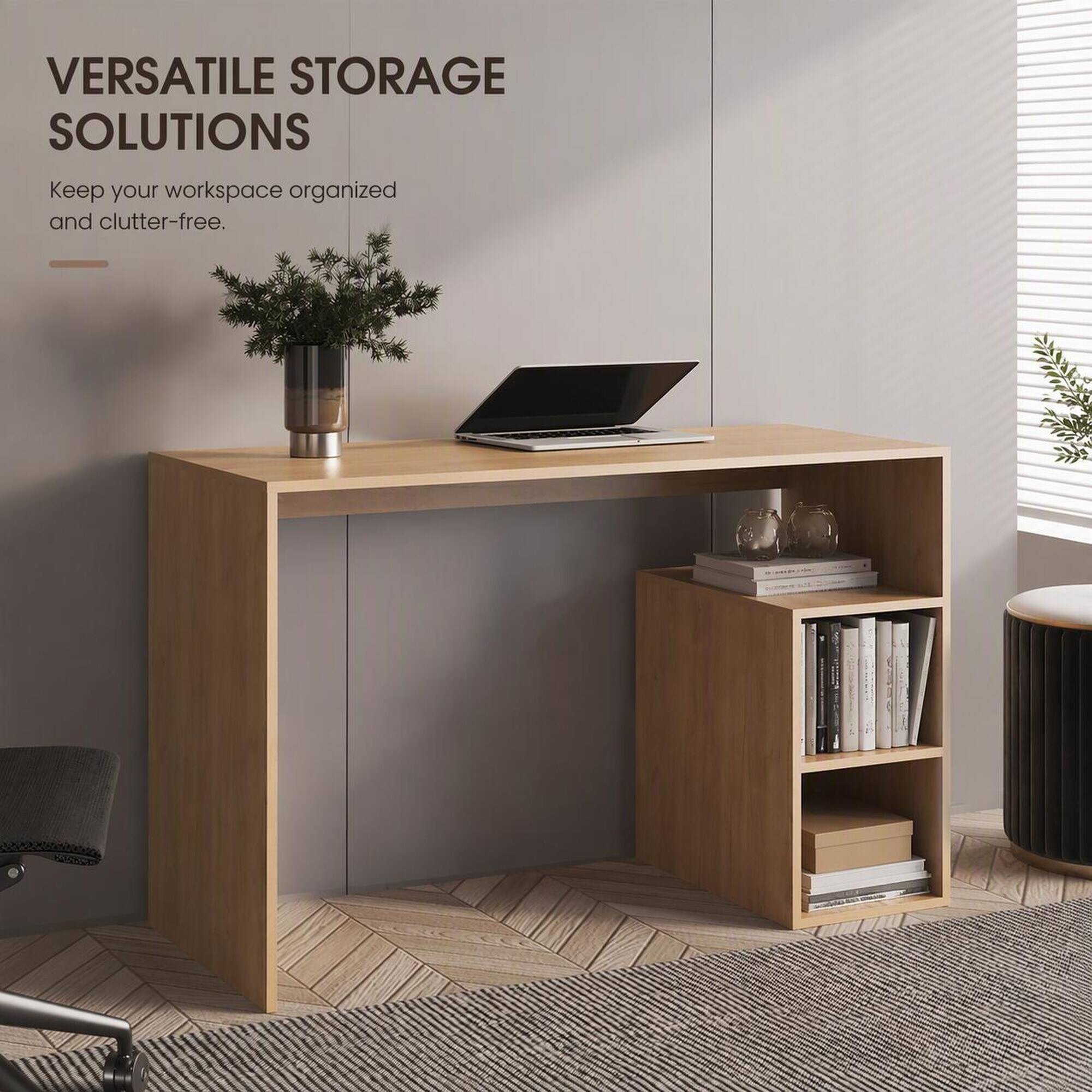 VERSATILE STORAGE SOLUTIONS  
Keep your workspace organized and clutter-free.