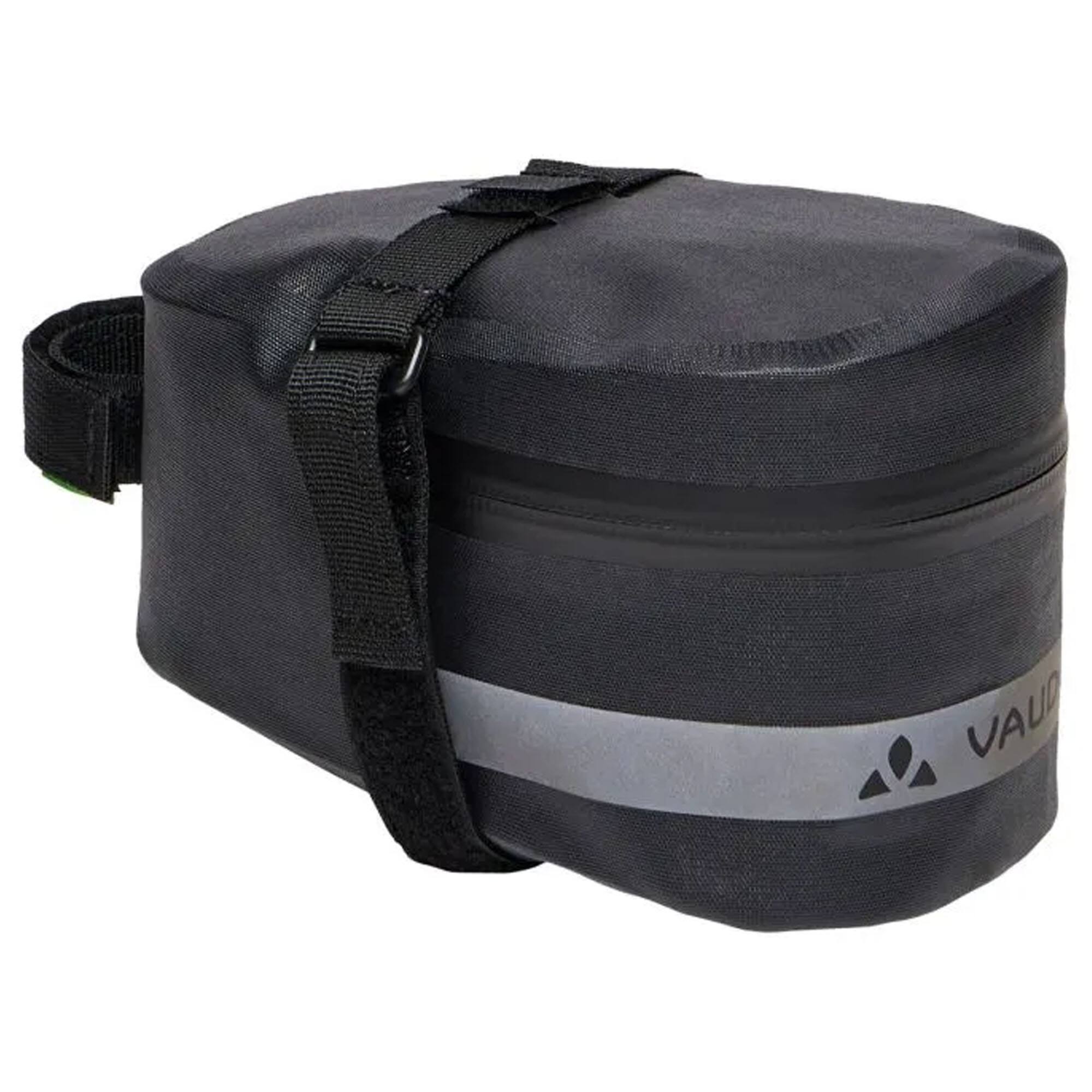 Front. VAUDE - Vaude Tool Proof XL Waterproof Saddle Bag - Black - Black.
