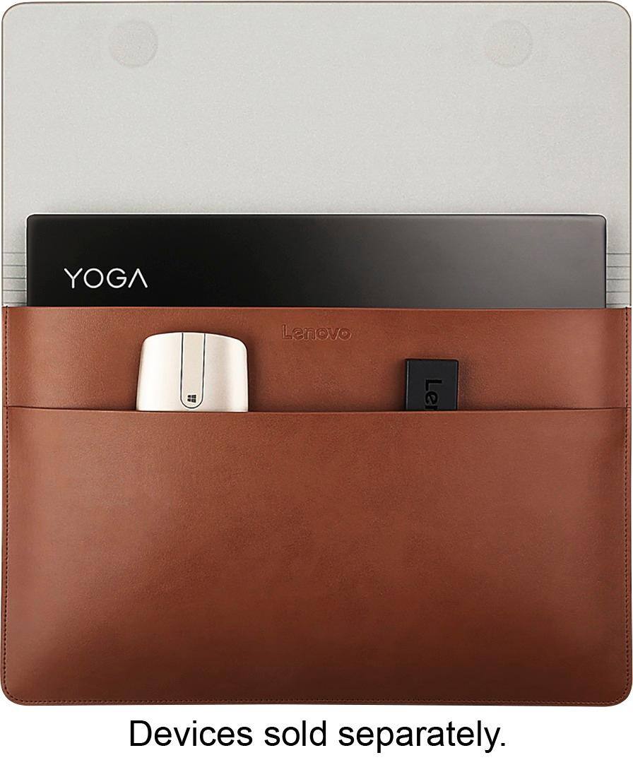 Best Buy Lenovo Laptop Sleeve Brown GX40N36500