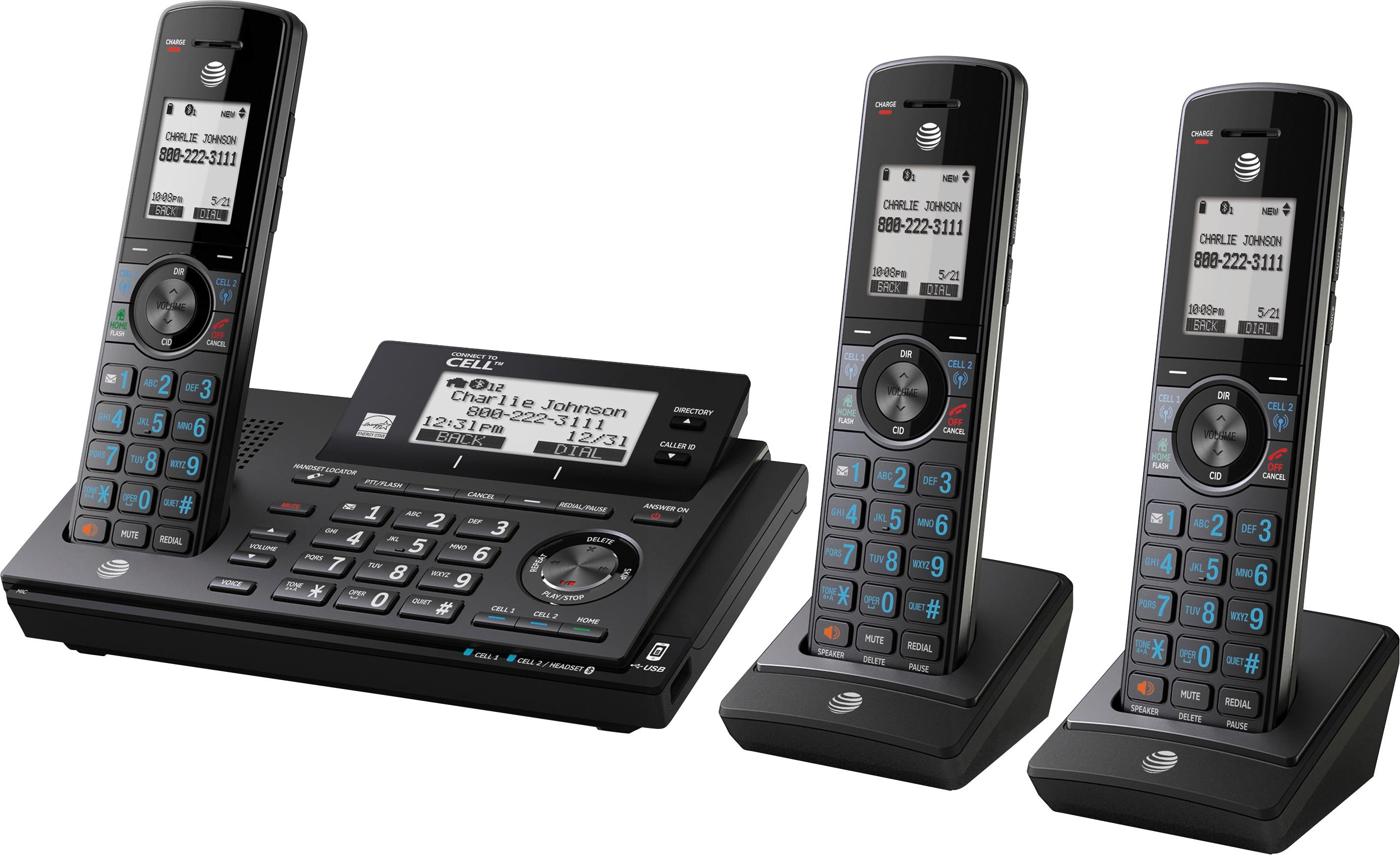 AT&T - CLP99387 Connect to Cell DECT 6.0 Expandable ...