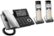 Angle Zoom. AT&T - 2 Handset Corded/Cordless Answering System with Smart Call Blocker - Silver/Black.