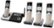 Left Zoom. AT&T - CL83407 DECT 6.0 Expandable Cordless Phone System with Digital Answering System and Smart Call Blocker - Silver/Black.