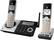 Left. AT&T - CL83207 DECT 6.0 Expandable Cordless Phone System with Digital Answering System and Smart Call Blocker - Silver/Black.