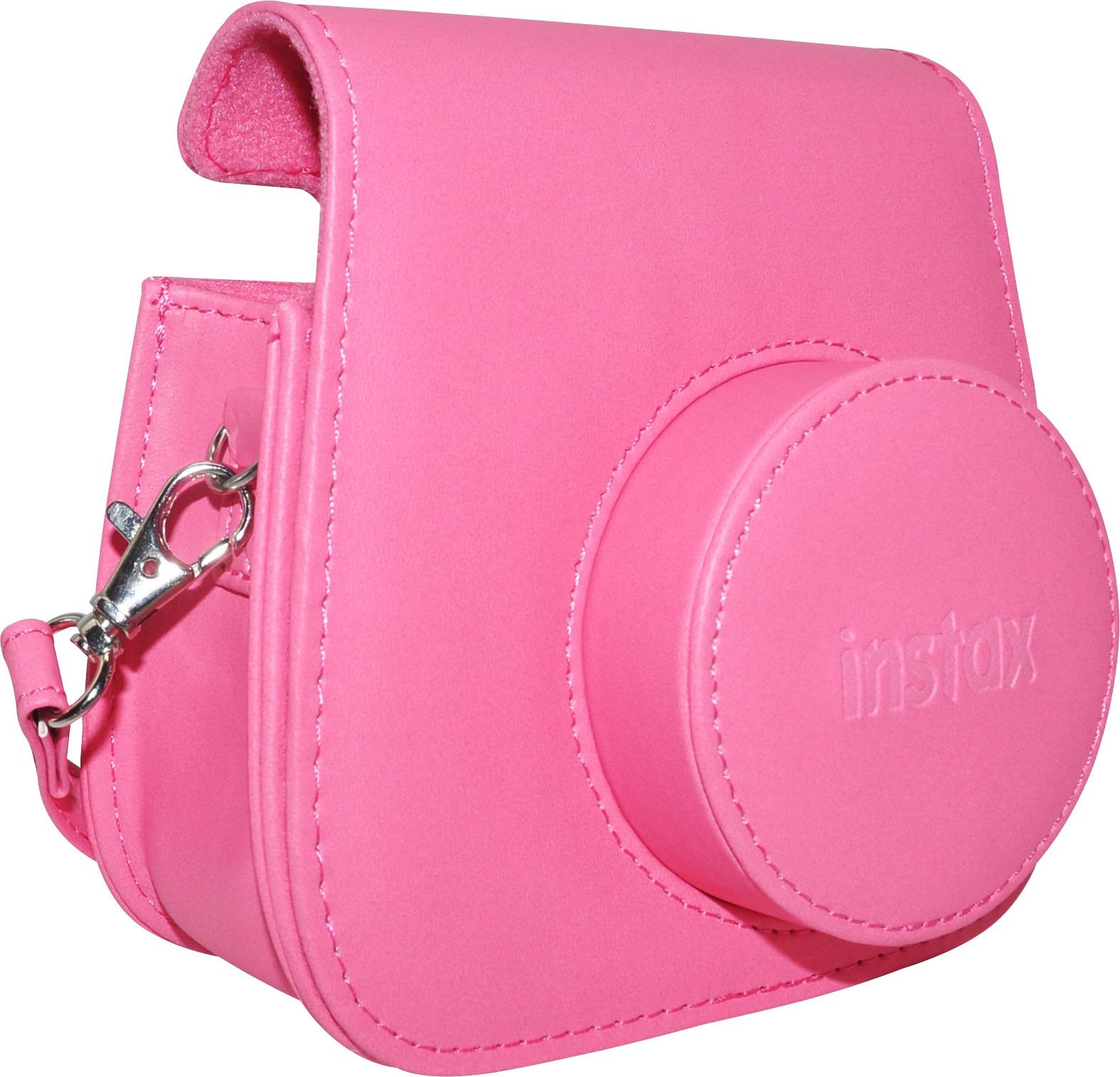 pink camera case