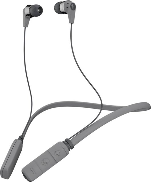 Skullcandy - INK'D Wireless In-Ear Headphones - Street gray - Front_Zoom