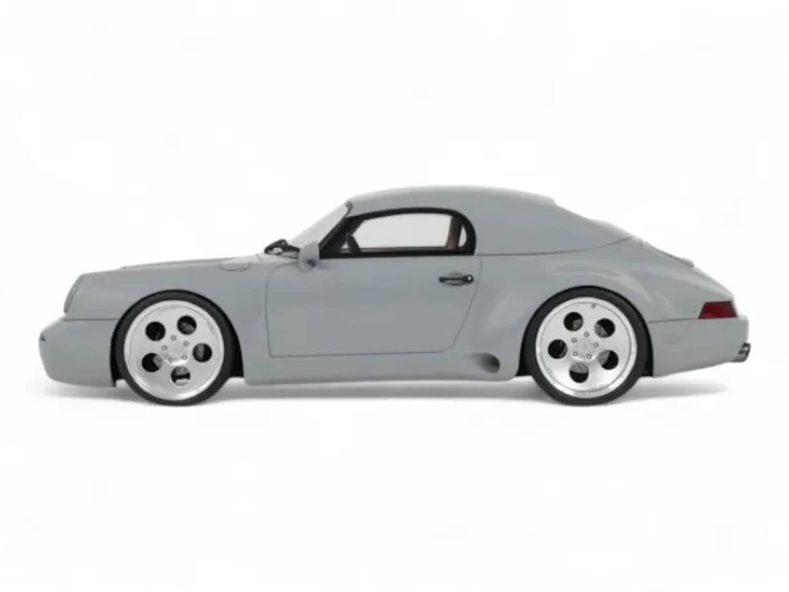 Alt View 3. GT Spirit - 2023 Strosek Mega 30 Speedster (Porsche 911) Classic Gray 1/18 Model Car by GT Spirit.