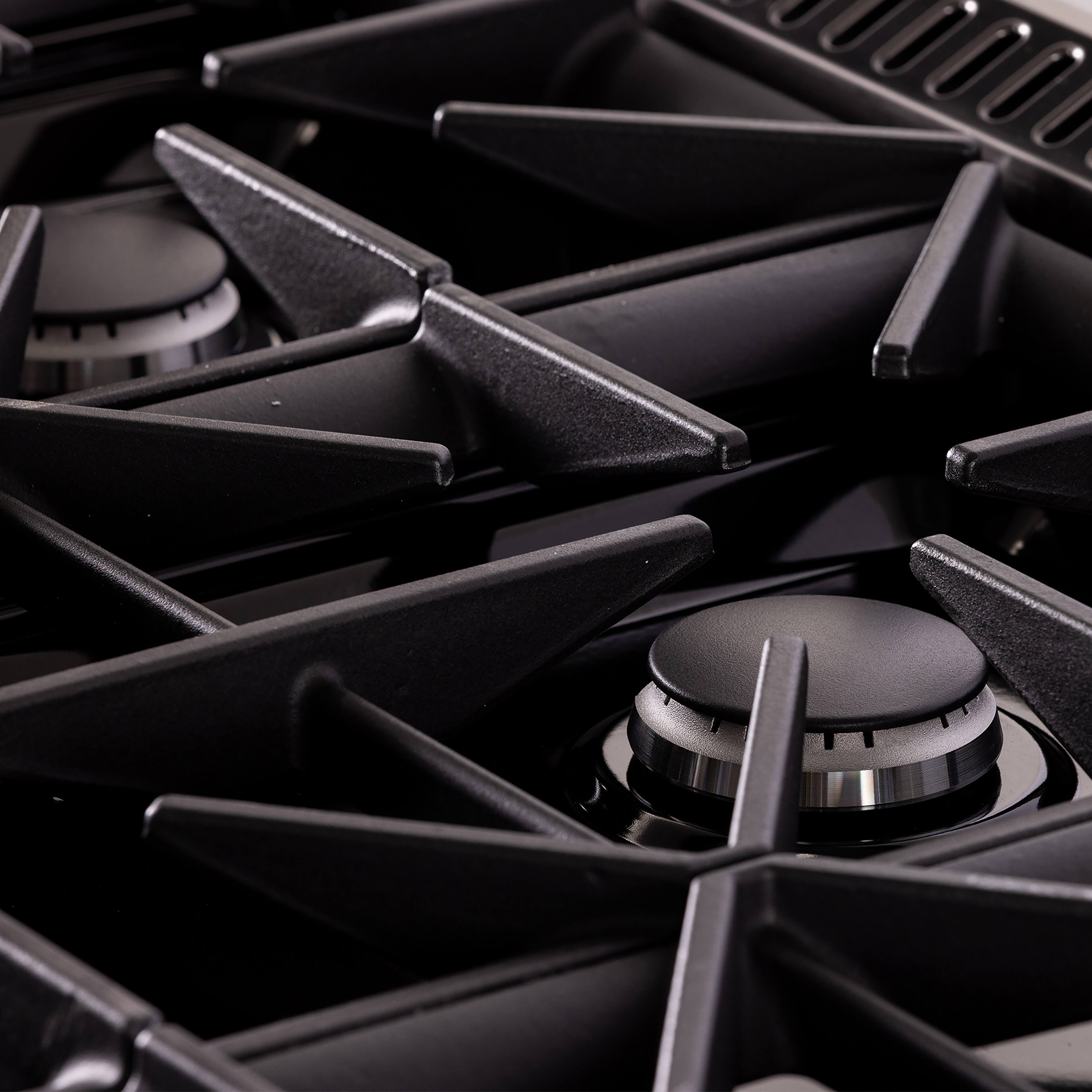 Alt View 6. Kucht - KUCHT Gemstone 48" Dual Fuel Range for Propane Gas, Sealed Burners, Griddle & 2 Ovens – Gemstone Finish - Gemstone.