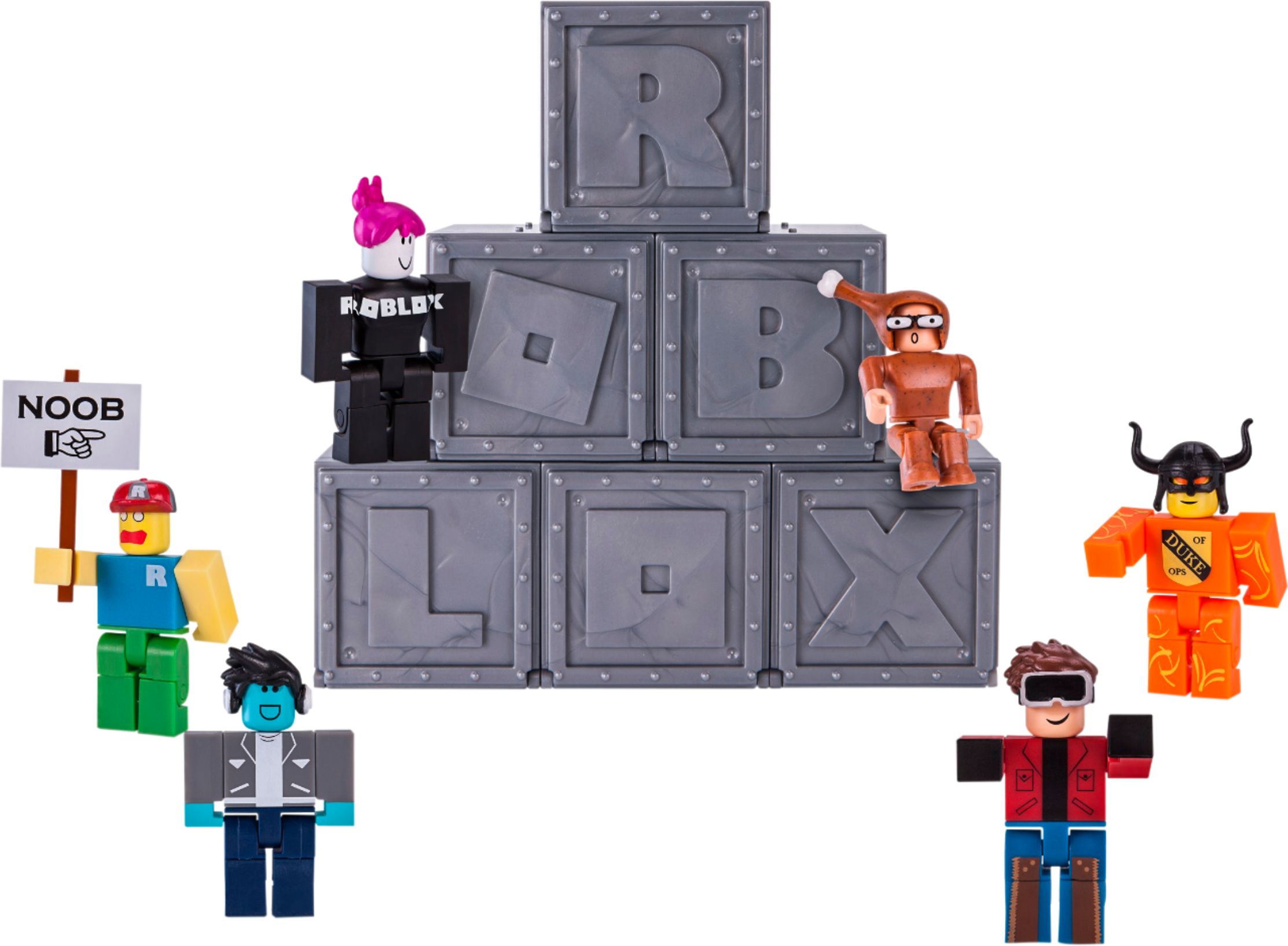Best Buy Roblox Series 1 Mystery Figure Styles May Vary 10700 - lego noob roblox