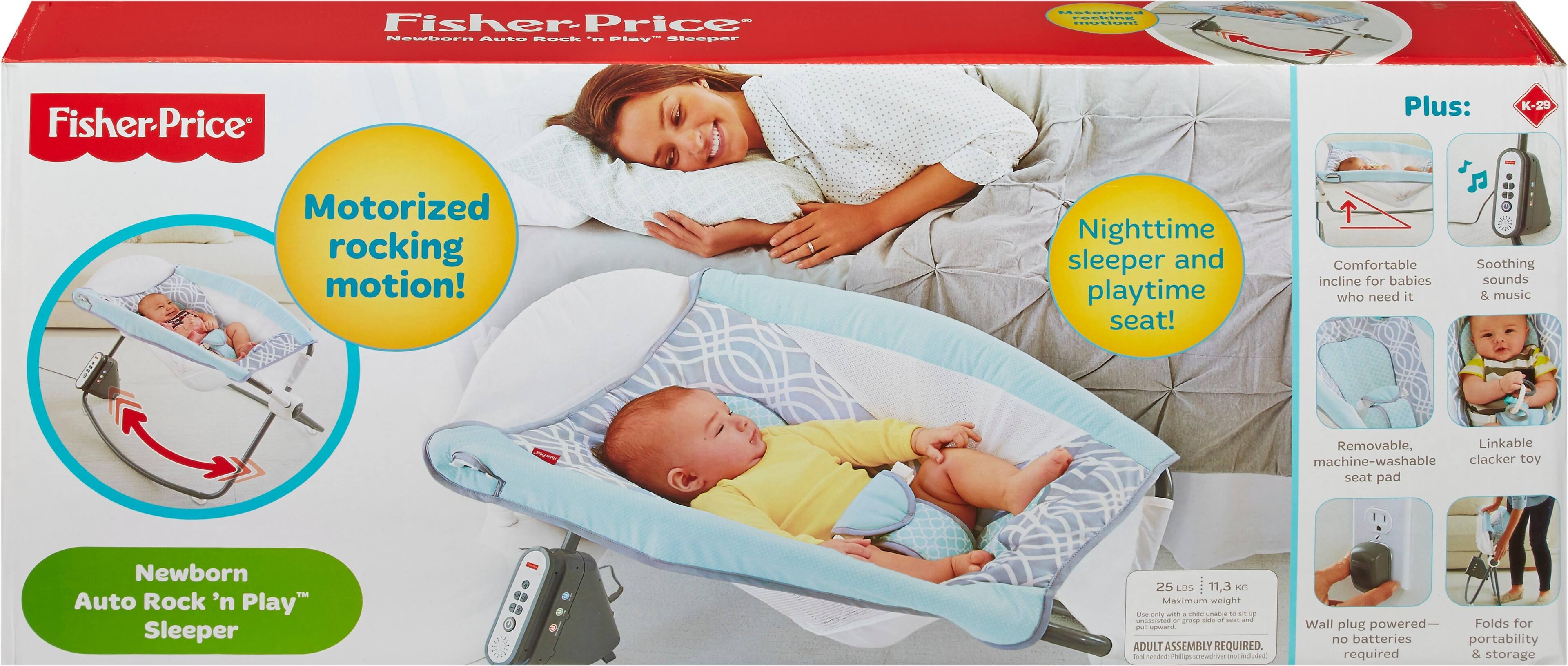 fisher price motorized rocking motion