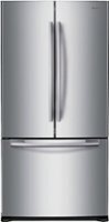 Samsung - 17.5 Cu. Ft. French Door Counter-Depth Refrigerator - Stainless steel - Front_Zoom