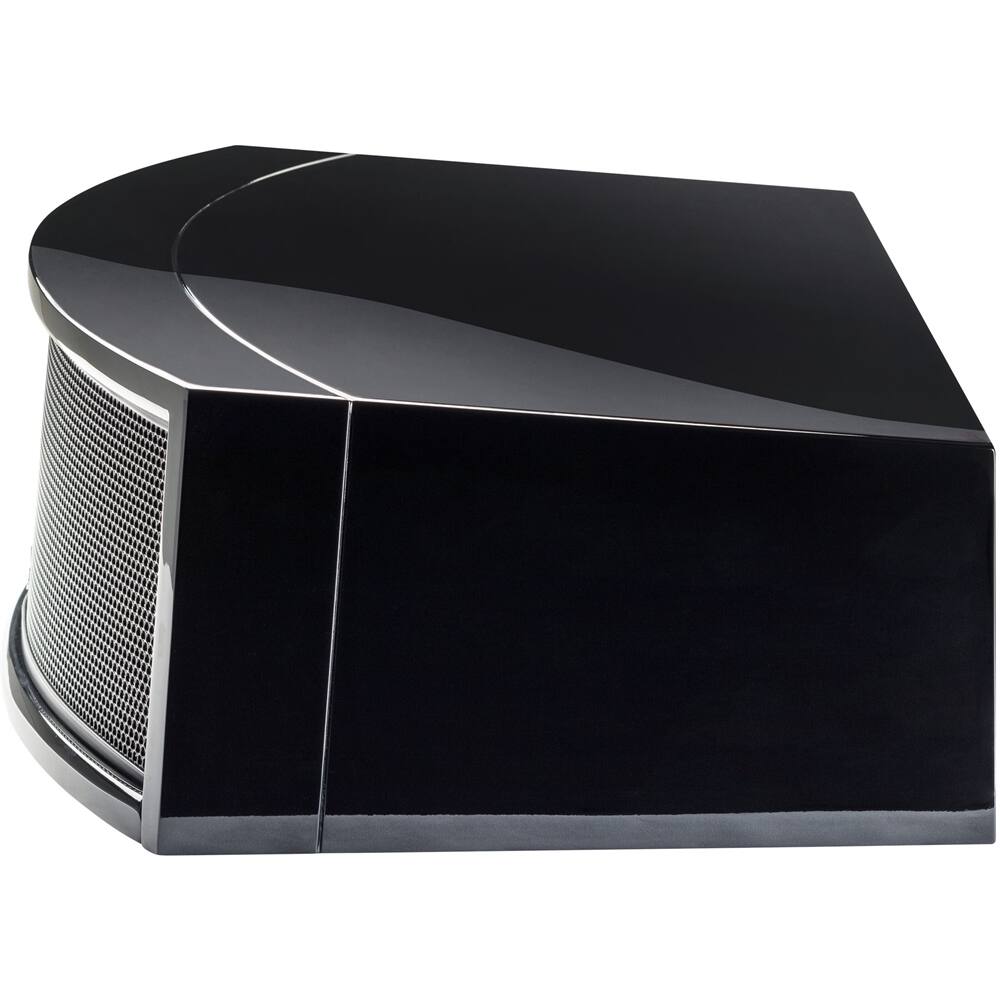 Angle. MartinLogan - ElectroMotion Dual 5-1/4" Passive 3-Way Center-Channel Speaker - Gloss black.