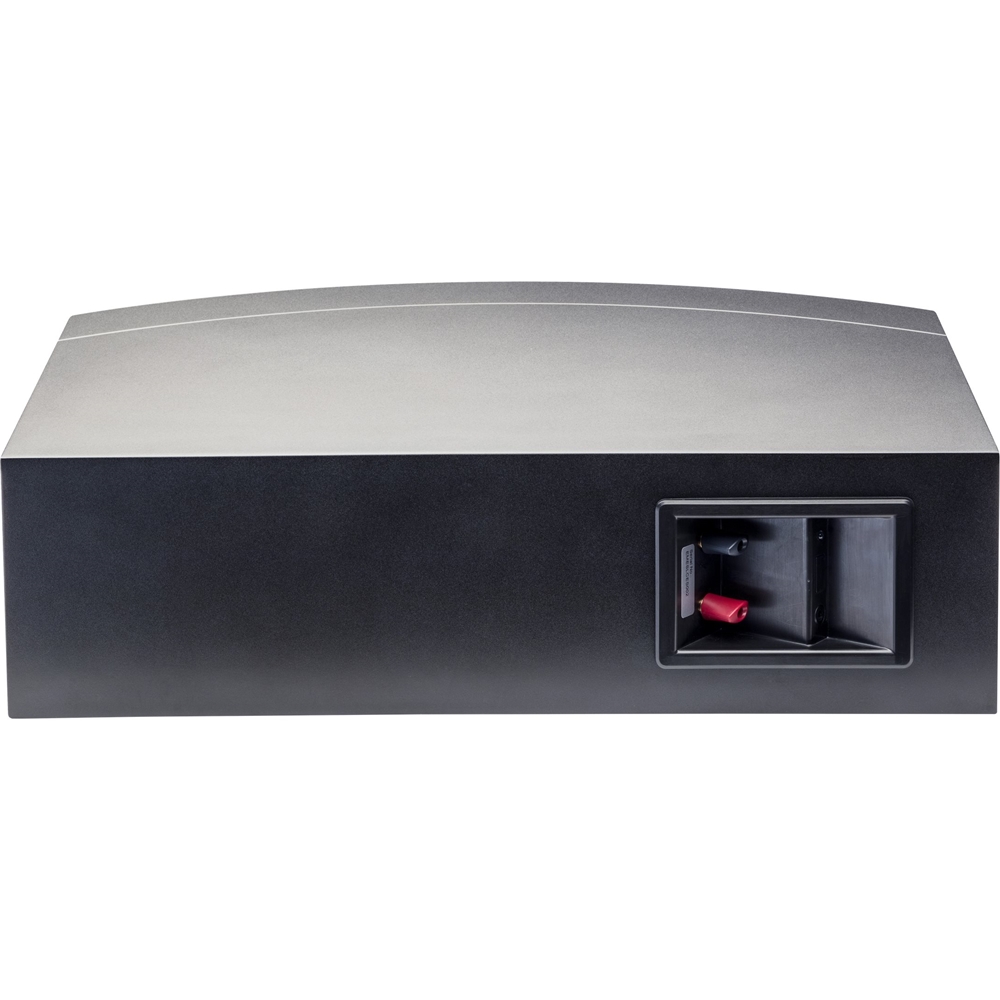 Back View: MartinLogan - ElectroMotion Dual 5-1/4" Passive 3-Way Center-Channel Speaker - Satin black