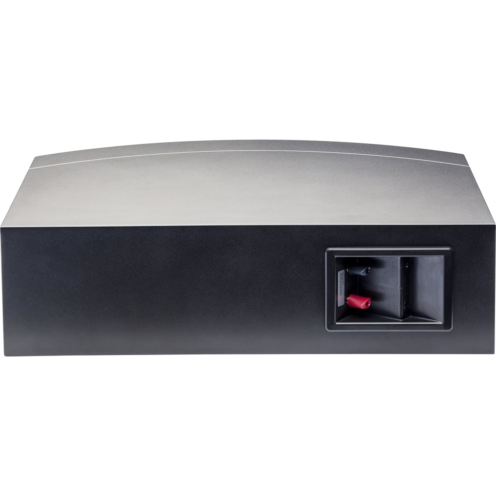 Back. MartinLogan - ElectroMotion Dual 5-1/4" Passive 3-Way Center-Channel Speaker - Satin black.