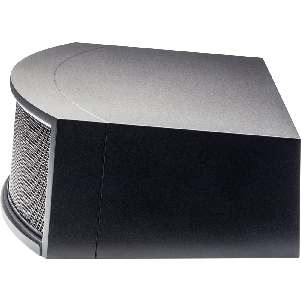 Angle View: KEF - Q Series 6.5" 2.5-Way Center-Channel Speaker - Satin Black
