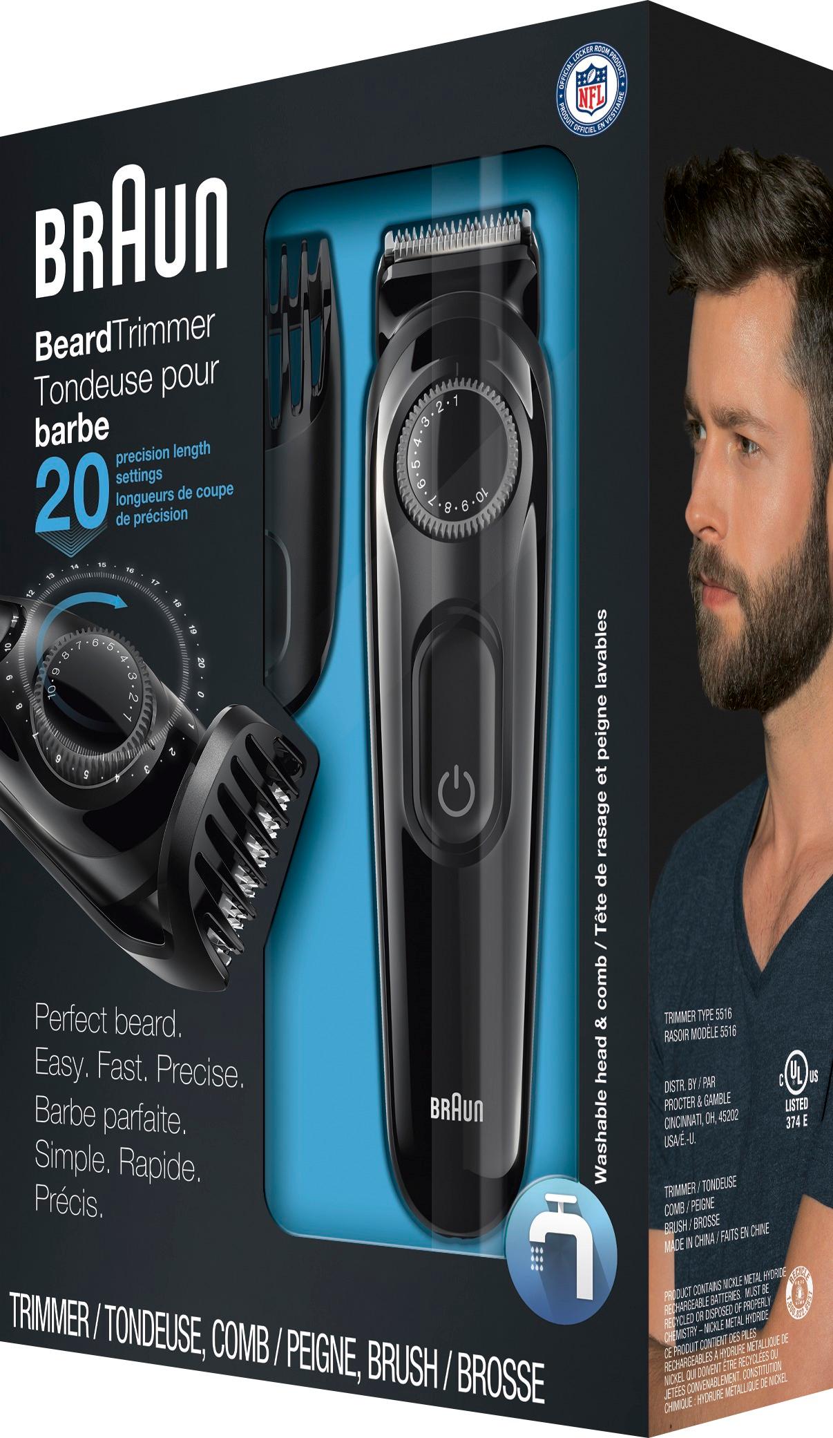 braun beard trimmer type 5516