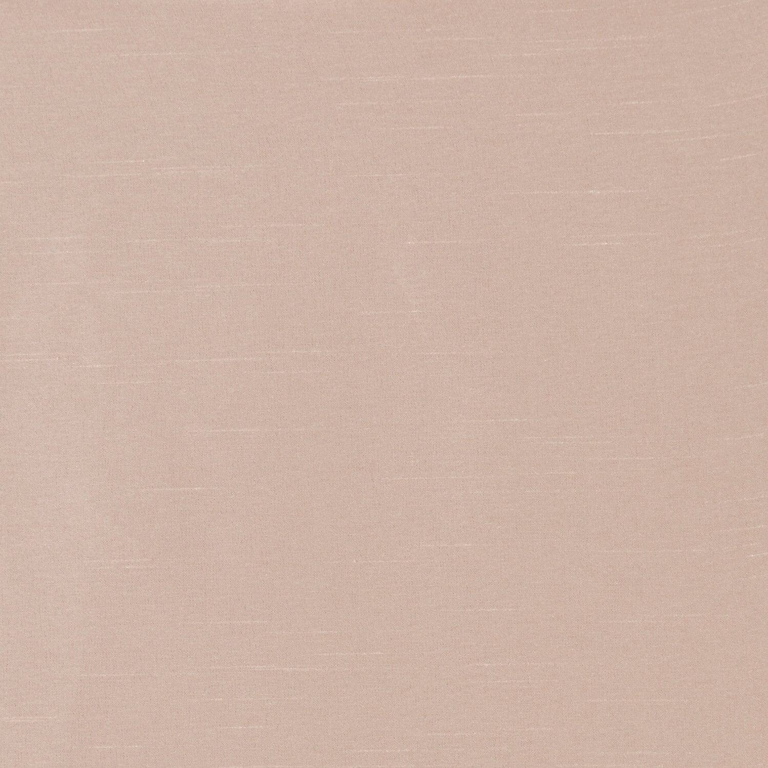 Left. BreeBe - Lightweight Faux Silk Valance With Beads Blush 50x26' - Blush.