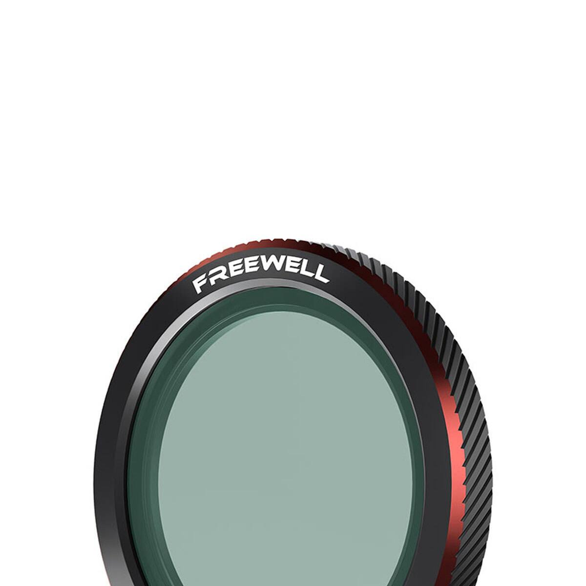 Alt View 3. Freewell - Freewell ND8 3-Stop Neutral Density Filter for DJI Neo 2 Drone - Black.
