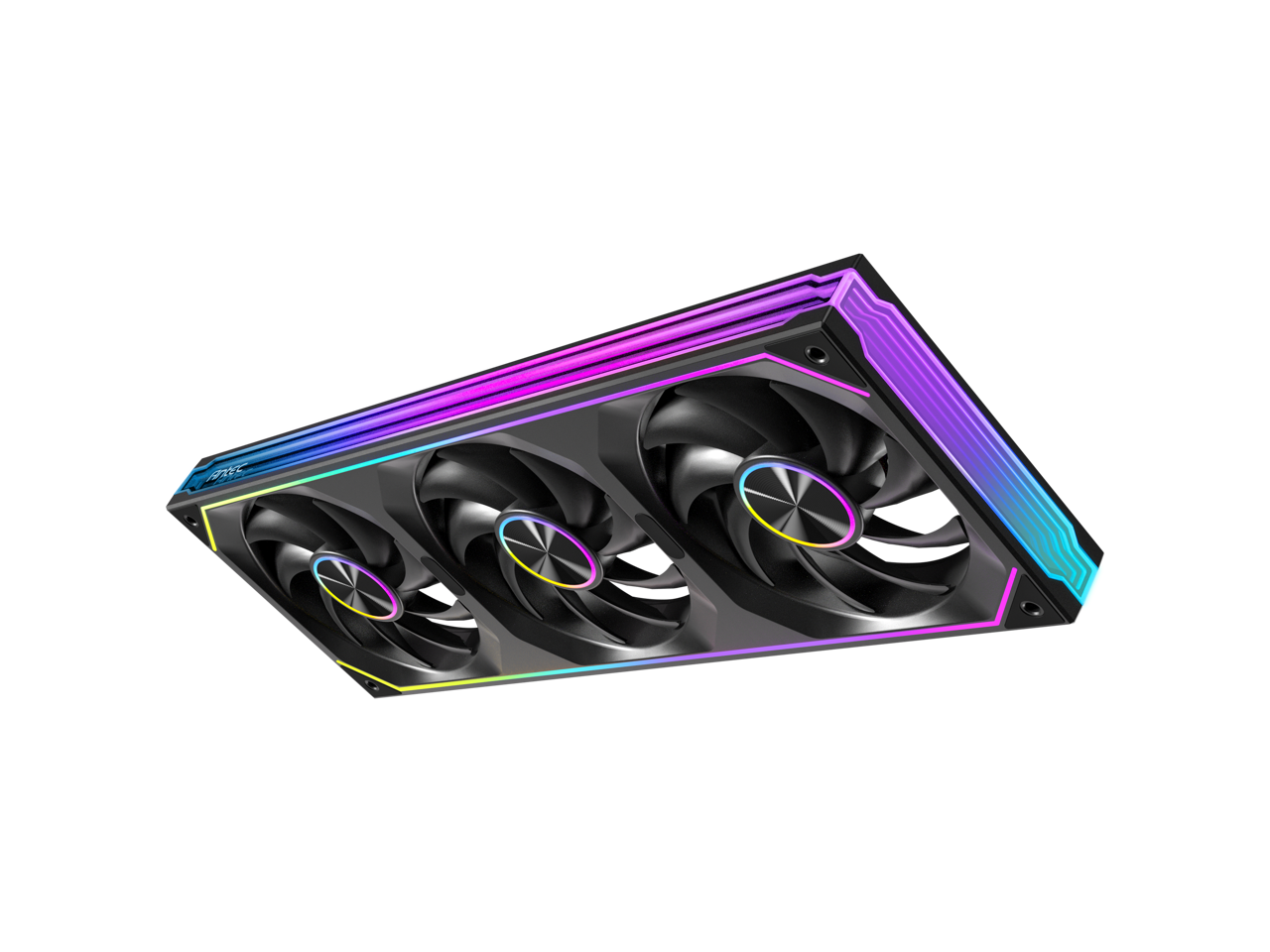 Alt View 7. Antec - Antec Infinity Matrix 360 ARGB, 360mm Fan, Dual-Cable, 4-Sided Mirror Lighting, PWM 1800 RPM - RGB.