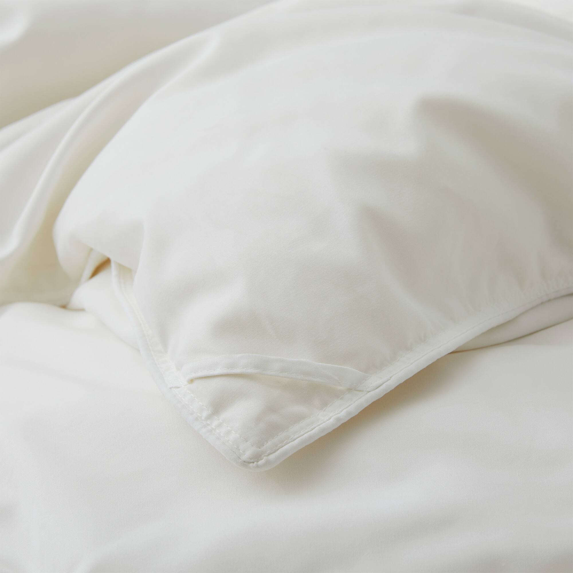 Alt View 2. Peace Nest - Peace Nest White Goose Down Feather Fiber Comforter Duvet Insert, White, Full/Queen - White.