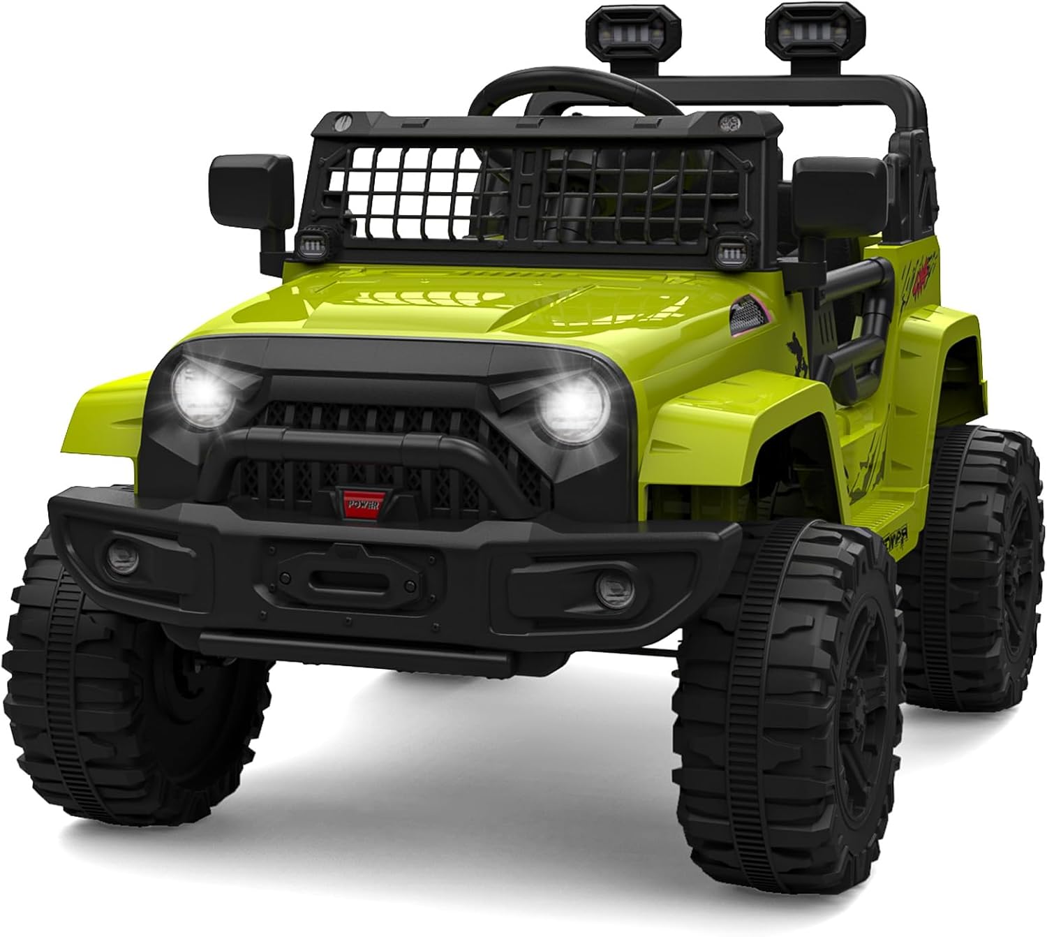 Homhougo - Ride on Truck Car, 12V Kids Electric Vehicles with Remote Control Spring Suspension, LED Lights, Bluetooth price history on PriceWatchPro