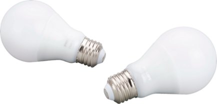 Philips – Hue White A19 Smart LED Bulb (2-Pack) – White