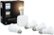 Front Zoom. Philips - Hue White Ambiance A19 LED Starter Kit - Adjustable White.