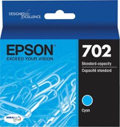Epson - 702 Ink Cartridge - Cyan - Front_Zoom