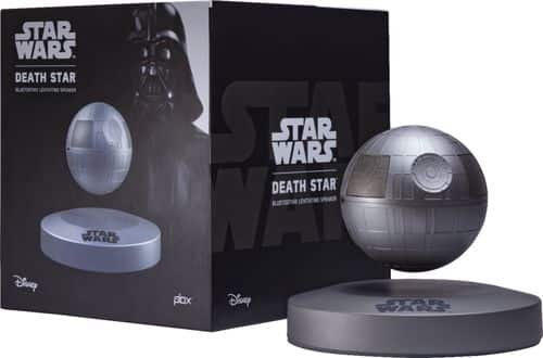 Plox - Levitating Death Star Speaker - Grey/Silver - Larger Front