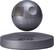 Alt View 12. Plox - Levitating Death Star Speaker - Grey/Silver.