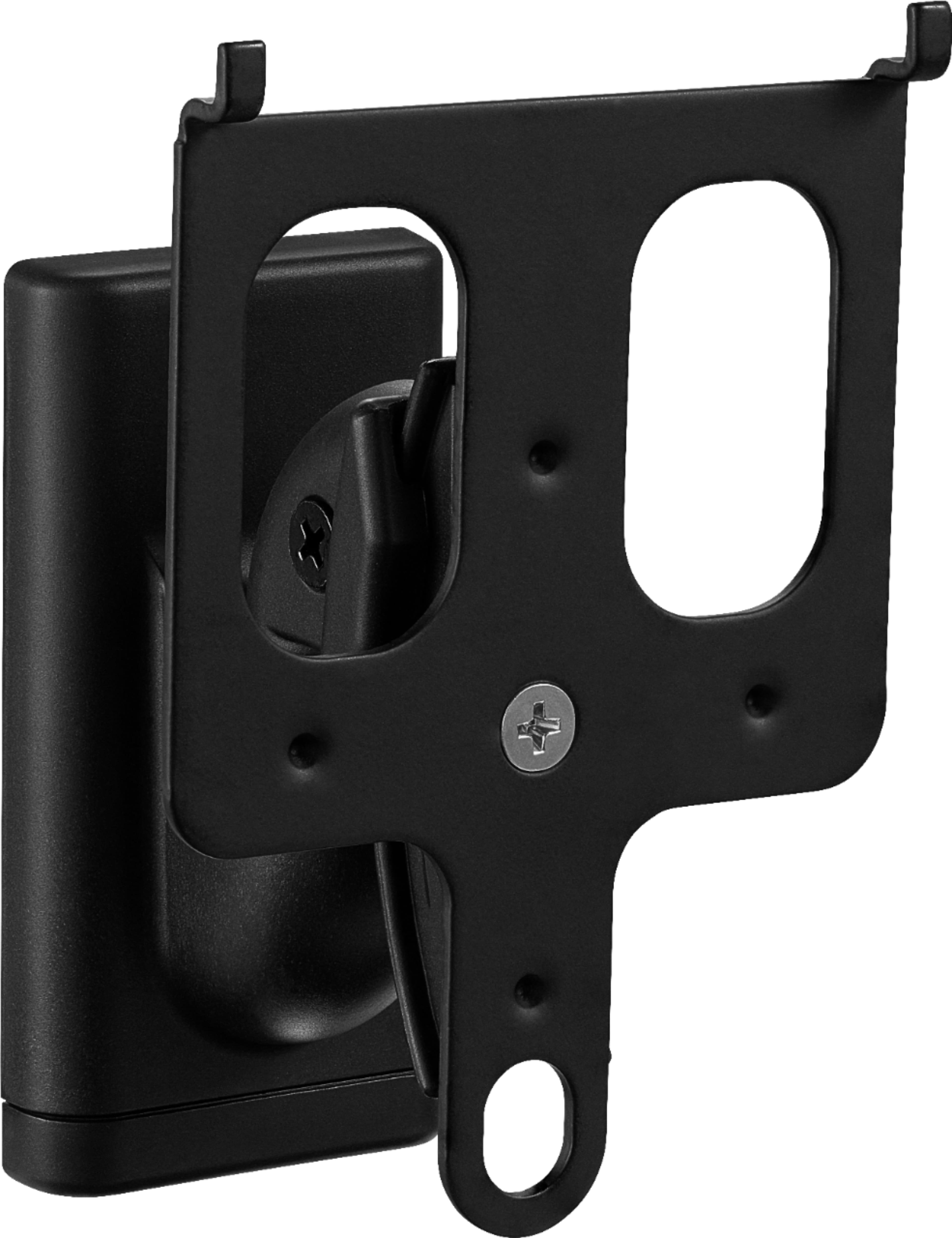 Angle. Rocketfish™ - Multi-Directional Speaker Wall Mount - Black.