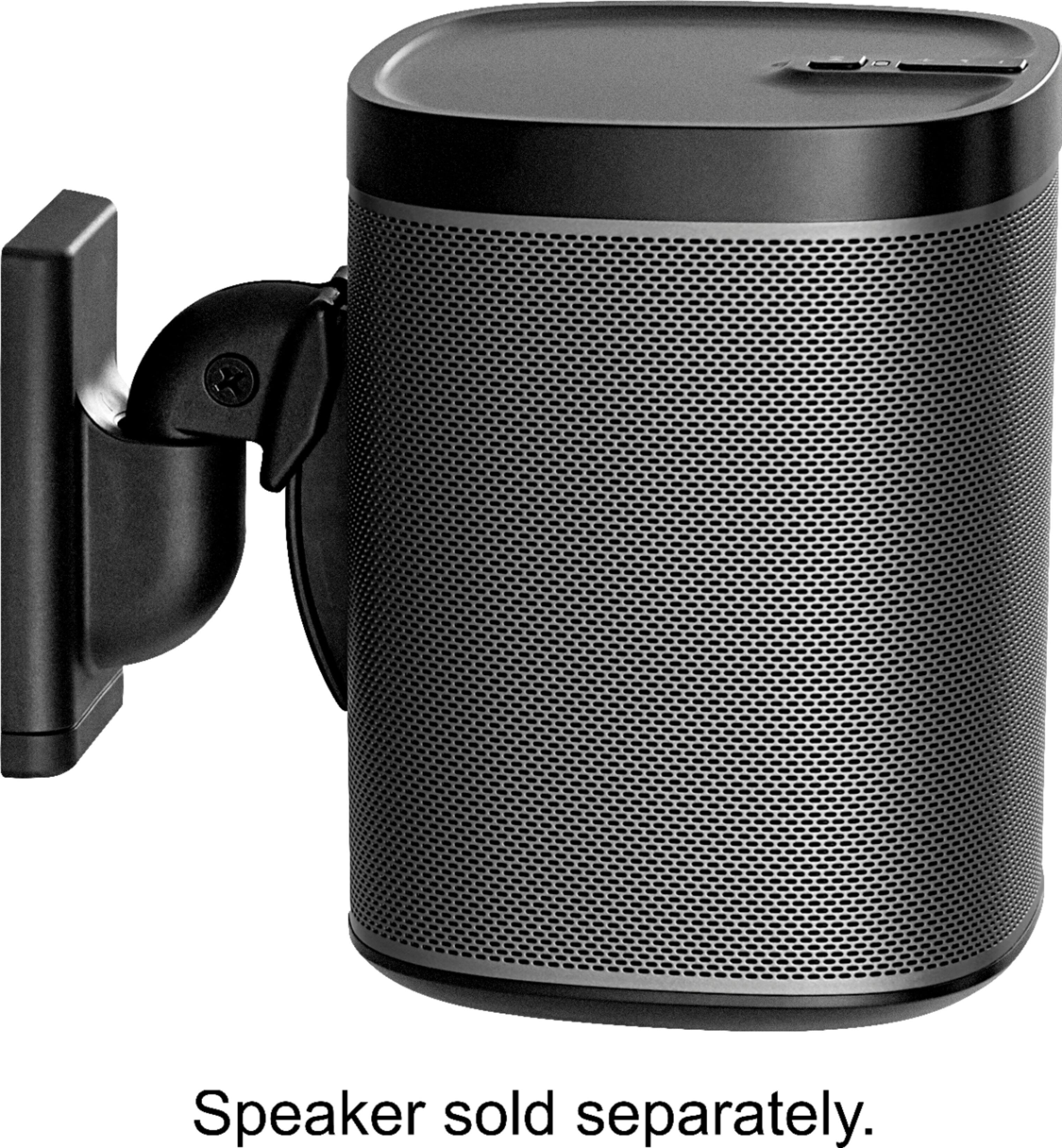 Alt View 13. Rocketfish™ - Multi-Directional Speaker Wall Mount - Black.
