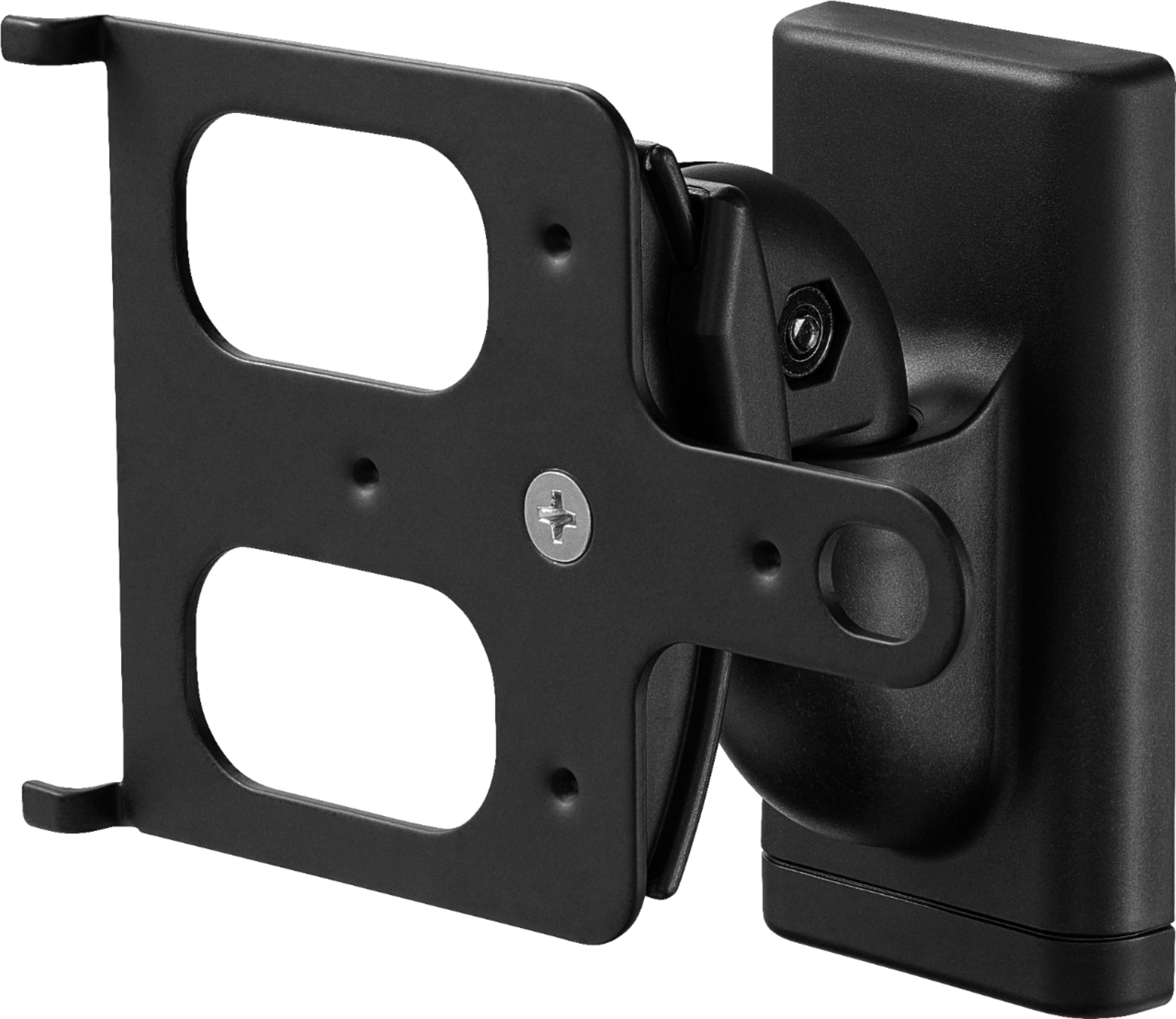 Left. Rocketfish™ - Multi-Directional Speaker Wall Mount - Black.