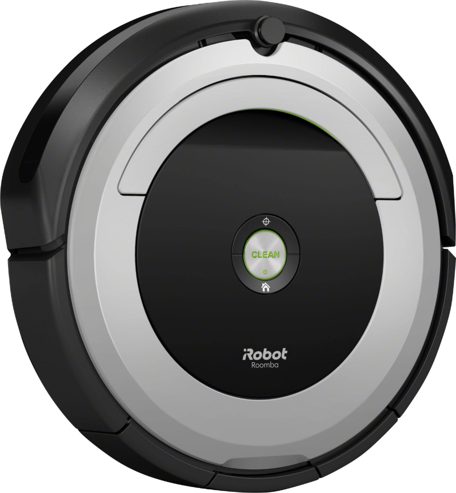 Angle. iRobot - Roomba 690 App-Controlled Robot Vacuum - Black/Silver.
