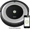 iRobot - Roomba 690 App-Controlled Robot Vacuum - Black/Silver-Front_Standard