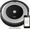 iRobot - Roomba 690 App-Controlled Robot Vacuum - Black/Silver-Front_Standard
