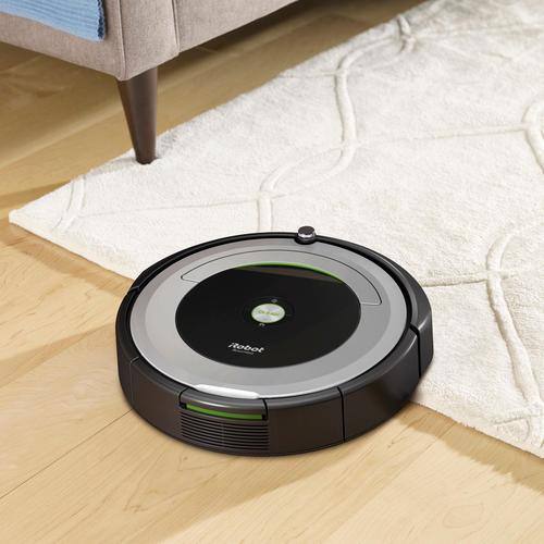 iRobot Roomba 690 App Controlled Robot Vacuum Black/Silver R690020