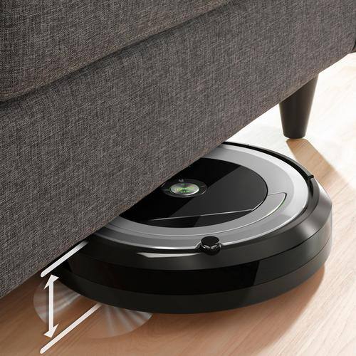 iRobot Roomba 690 App Controlled Robot Vacuum Black/Silver