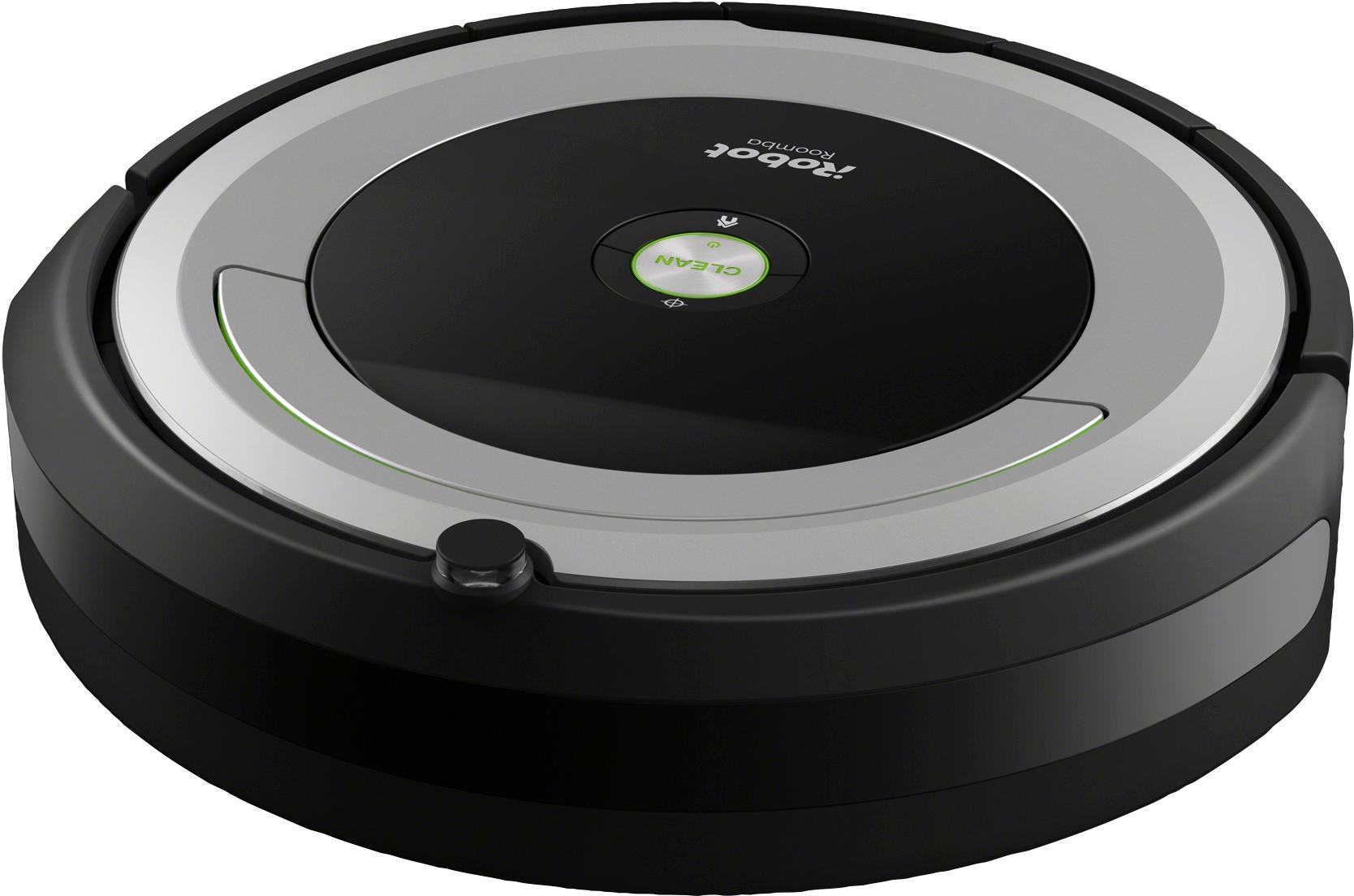 Best Buy: iRobot Roomba 690 App-Controlled Robot Vacuum Black/Silver R690020