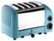 Angle Zoom. Dualit - NewGen 4-Slice Wide-Slot Toaster - Azure Blue.