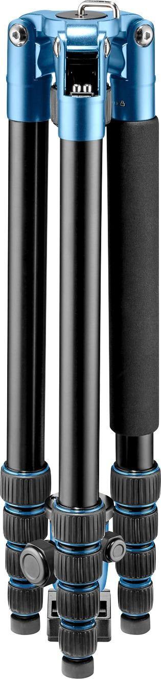 Alt View 12. Manfrotto - Element 65" Tripod - Blue/black.