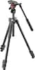 Angle. Manfrotto - 290 Tripod with Fluid Video Head - Black.