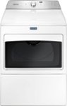 Front Zoom. Maytag - 7.4 Cu. Ft. 9-Cycle Electric Dryer - White.