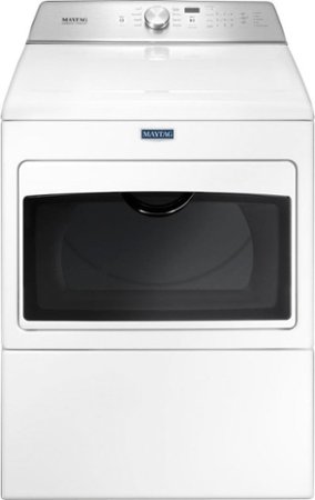 Maytag - 7.4 Cu. Ft. 9-Cycle Electric Dryer - White
