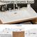 Seperate Ceramic Basin
1" Thickness
8" Pre-drilled Faucet (Faucet not Included)
5.25" Depth