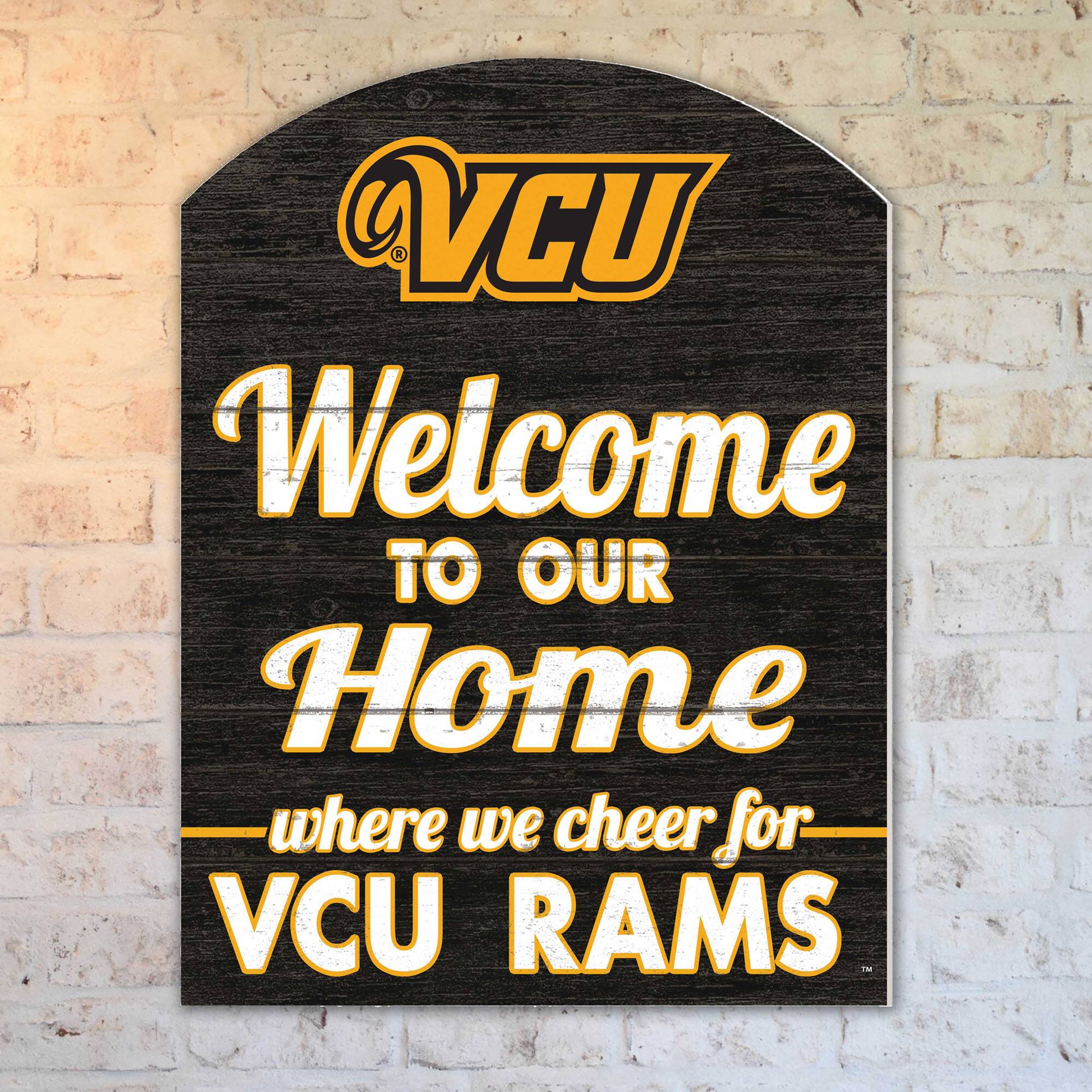 VCU  
Welcome to our Home  
where we cheer for VCU Rams